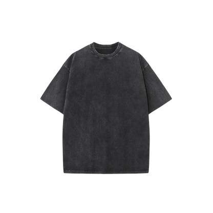 Vintage Avslappnad Passform T-shirt