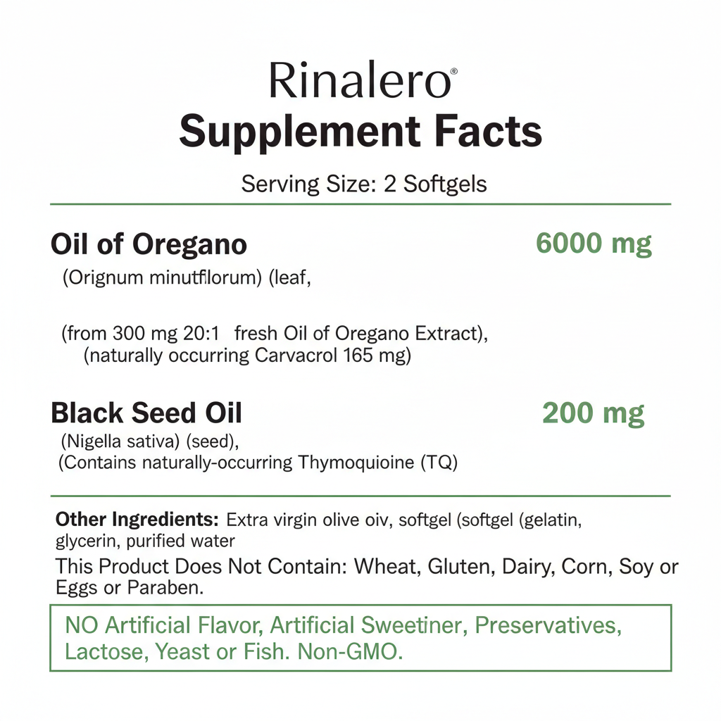 Oil Of Oregano - Wild Mediterranean · Antiviral Supplement